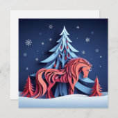 Merry Christmas - 4 シーズンカード (正面/裏面)