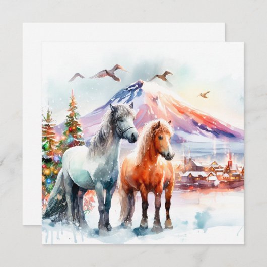 Merry Christmas - 7 シーズンカード (正面/裏面)