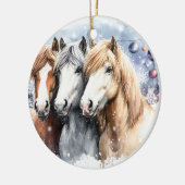 Merry Christmas - 8 セラミックオーナメント (左)