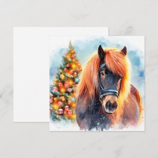 Merry Christmas - 9 シーズンカード (正面/裏面)