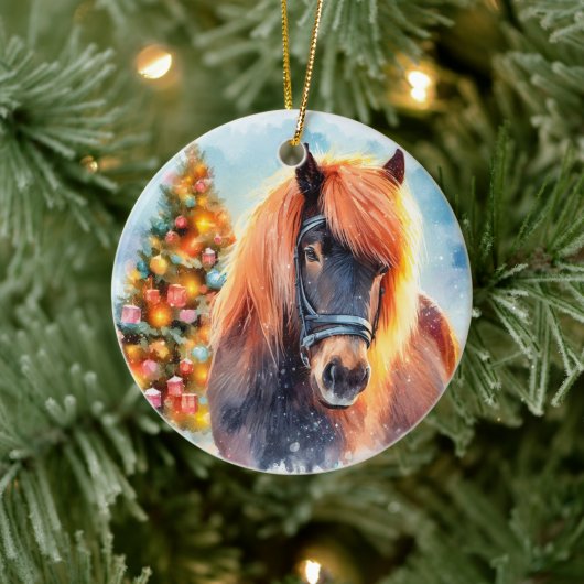 Merry Christmas - 9 セラミックオーナメント (ツリー)