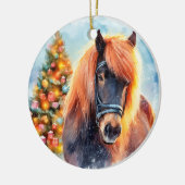 Merry Christmas - 9 セラミックオーナメント (左)