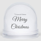Merry Christmas add name text custom family gift (正面)