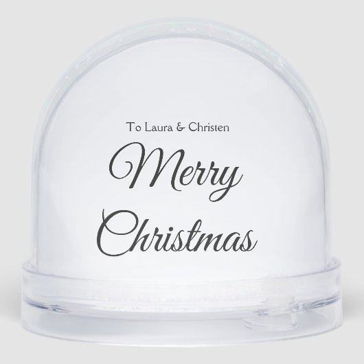 Merry Christmas add name text custom family gift (裏面)