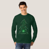 Merry Christmas AI ジェネレーター Tシャツ (正面フル)