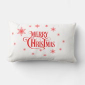 Merry Christmas and good Wisches ランバークッション (正面)