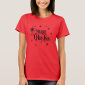 Merry Christmas and good Wisches Tシャツ (正面)