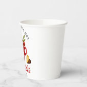 Merry Christmas and Happy Holidays  紙コップ (左)