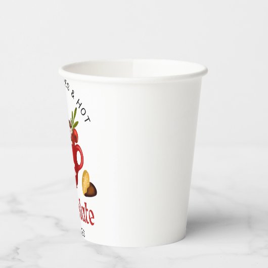 Merry Christmas and Happy Holidays  紙コップ (左)