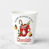 Merry Christmas and Happy Holidays  紙コップ (正面)