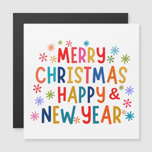 MERRY CHRISTMAS AND HAPPY NEW YEAR (正面/裏面)