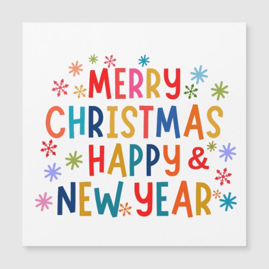 MERRY CHRISTMAS AND HAPPY NEW YEAR (正面)