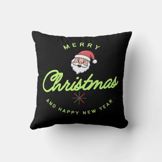 Merry Christmas and Happy New Year クッション (裏面)