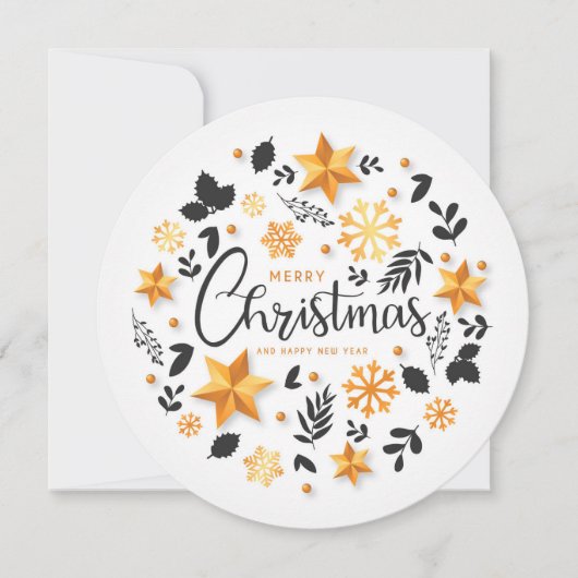 Merry Christmas And Happy New Year シーズンカード (正面)