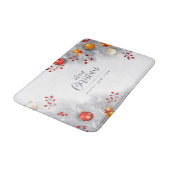 Merry Christmas And Happy New Year バスマット (アングル)