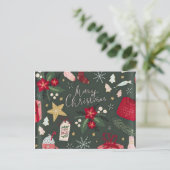 Merry Christmas and happy New year  ポストカード (スタンド正面)