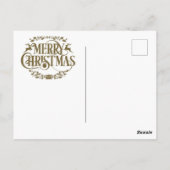 Merry Christmas and happy New year  ポストカード (裏面)