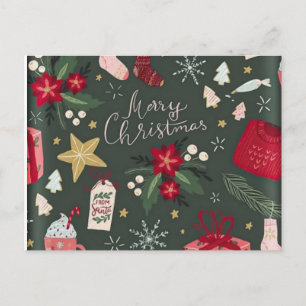 Merry Christmas and happy New year  ポストカード