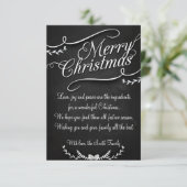 Merry Christmas and Happy New Year 招待状 (スタンド正面)