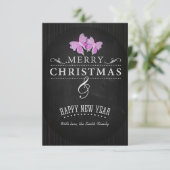 Merry Christmas and Happy New Year 招待状 (スタンド正面)