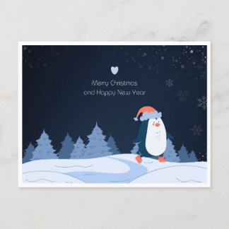 Merry Christmas and Happy New Year 2024 ポストカード