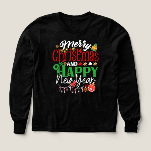 Merry Christmas And Happy New Year-67342 T-Shirt (デザイン正面)