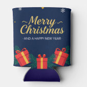 Merry Christmas and Happy New Year Greeting 缶クーラー (裏面)