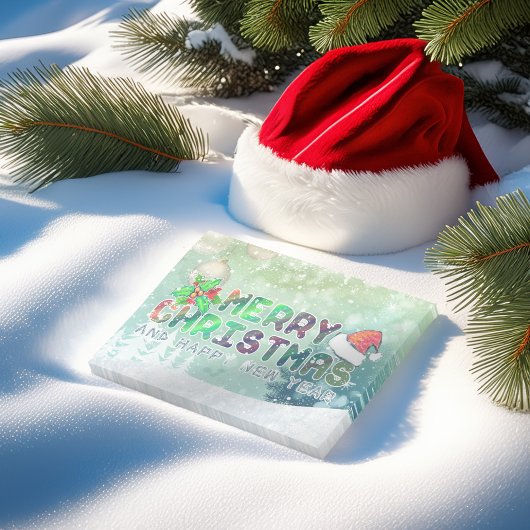 Merry Christmas and Happy New Year Post-it®ノート ポストイット