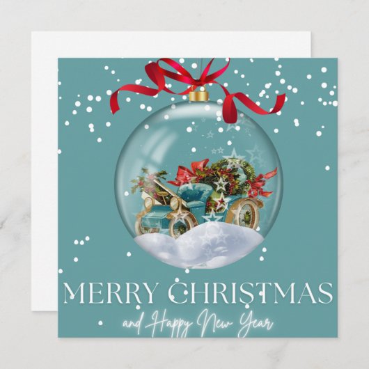 Merry Christmas and New Year Greeting (正面/裏面)