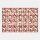 Merry Christmas Axolotl Wrapping Paper Sheet ラッピングペーパーシート (正面)