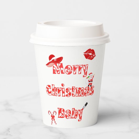 Merry Christmas Baby 紙コップ (裏面)