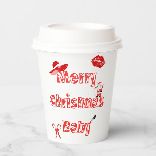 Merry Christmas Baby 紙コップ (正面)