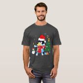 Merry Christmas Bandit Dad gift retro friend Tシャツ (正面フル)