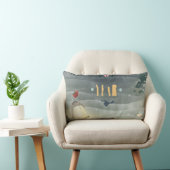 Merry Christmas_bird _throw pillow ランバークッション (椅子)