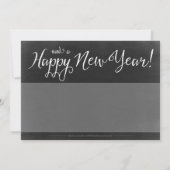 Merry Christmas Blackboard 2フォトカード シーズンカード (裏面)