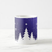  Merry Christmas Blue Mug コーヒーマグカップ (中央)