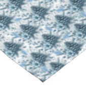 Merry Christmas Blue Pinecones Tablecloth テーブルクロス (アングル)