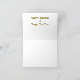 Merry Christmas Boho style シーズンカード