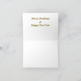 Merry christmas boho style シーズンカード