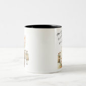 Merry Christmas, Bre!- Romanian Diaspora Holiday ツートーンマグカップ (中央)