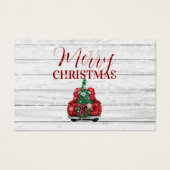 Merry Christmas Business Gift Certificate (正面)