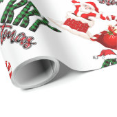 Merry Christmas by Santa- Matte Wrapping Paper ラッピングペーパー (ロールコーナー)
