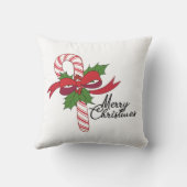 Merry Christmas Candy Cane クッション (裏面)