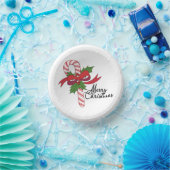 Merry Christmas Candy Cane ペーパーボウル (パーティー)