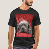 Merry Christmas Cane Corso Tシャツ (正面)