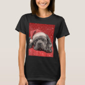 Merry Christmas Cane Corso  Tシャツ (正面)