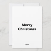 Merry Christmas Card 2 シーズンカード (裏面)