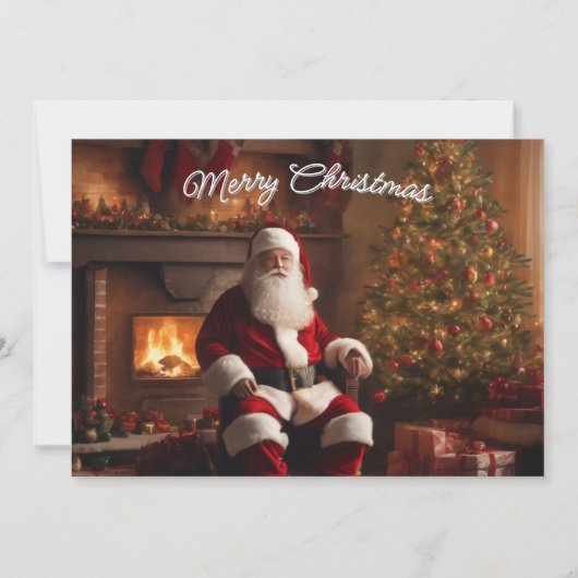 Merry Christmas Card – Elegant & Festive シーズンカード (正面)