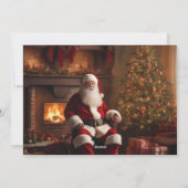 Merry Christmas Card – Elegant & Festive シーズンカード (裏面)
