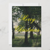"Merry Christmas Card & Happy New Year Greetings" サンキューカード (裏面)